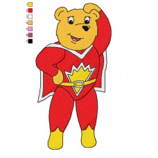 SuperTed 08 Embroidery Design